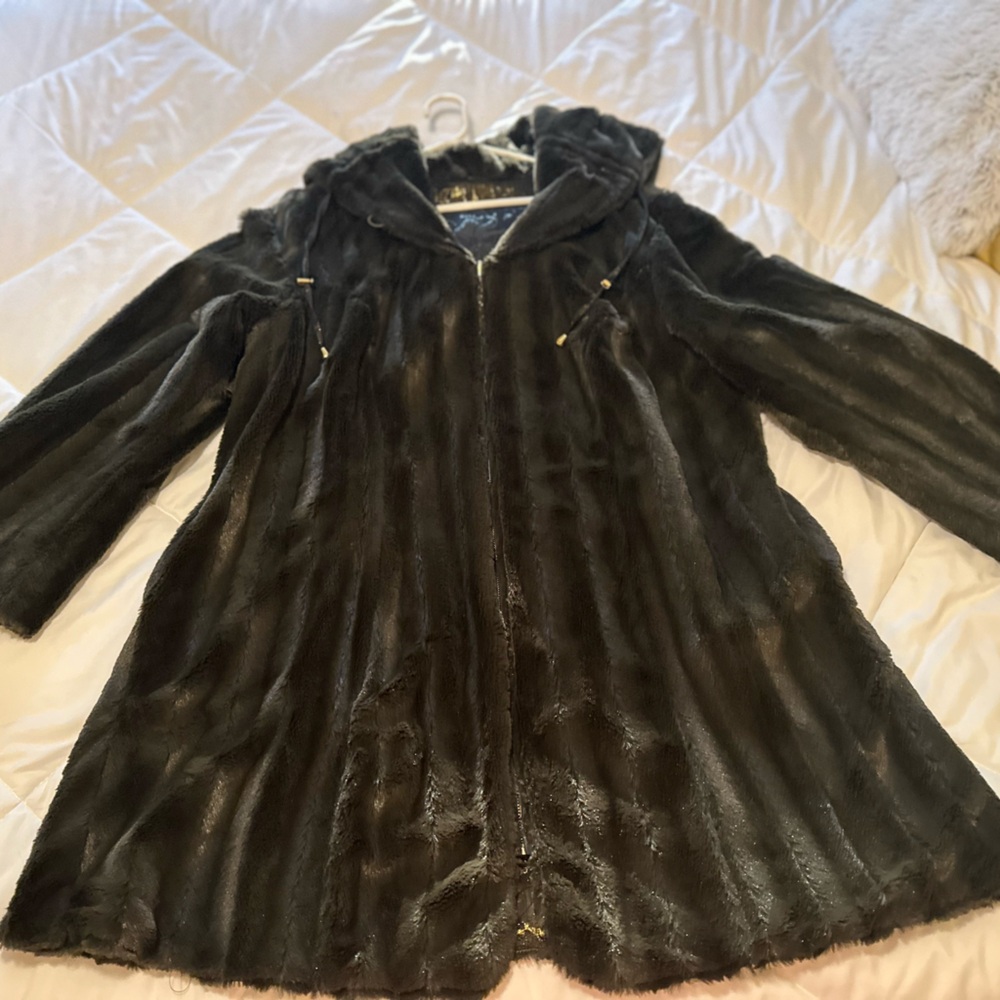 Reversible Forest Green Coat 1X